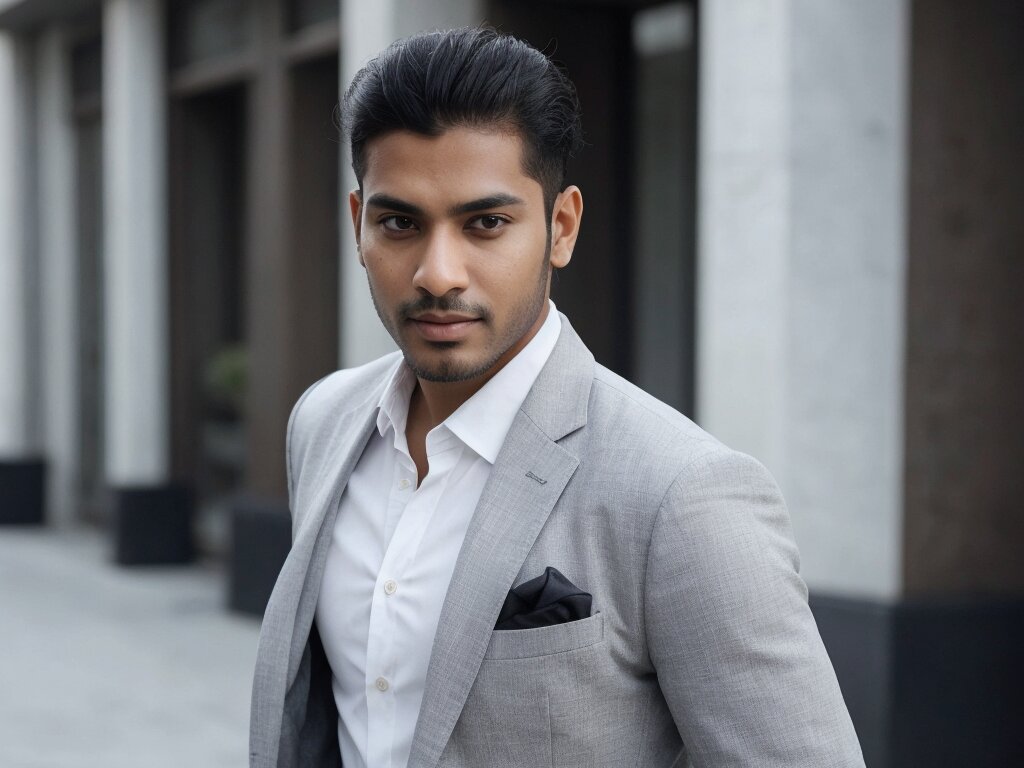 Indian Men's Formal Hairstyle 2024