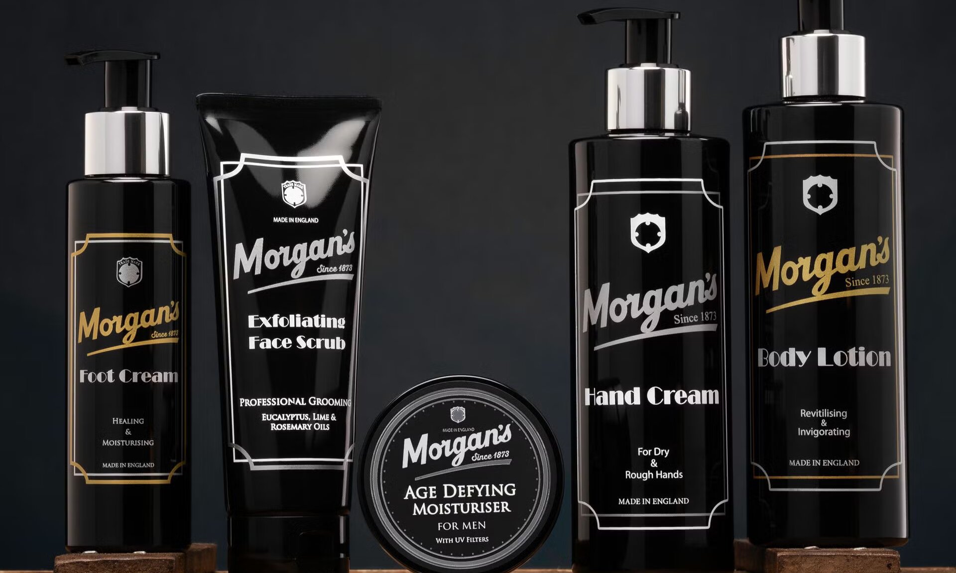 Close-up image of natural ingredients used in Morgan's grooming products